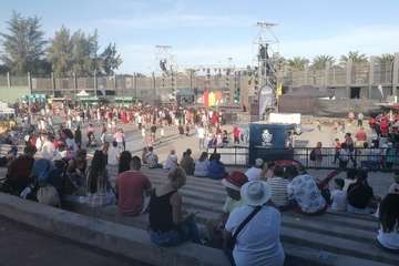 Carrera de Tacones del Carnaval de Telde 2023/TA e Ildefonso Rodríguez.